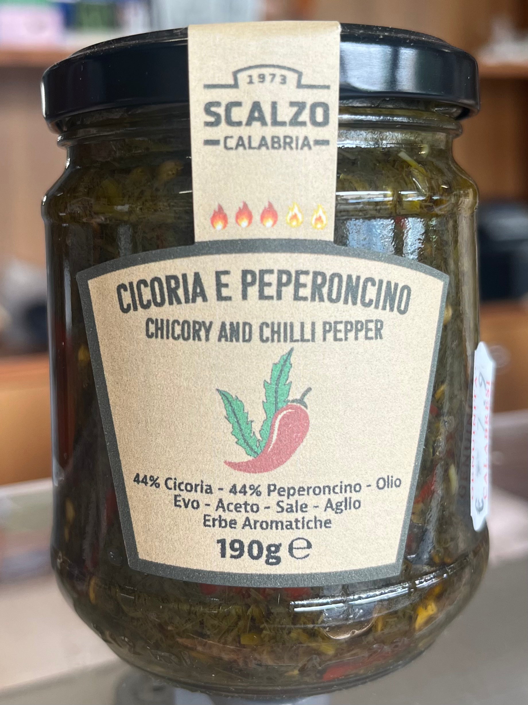 Cicoria e peperoncino