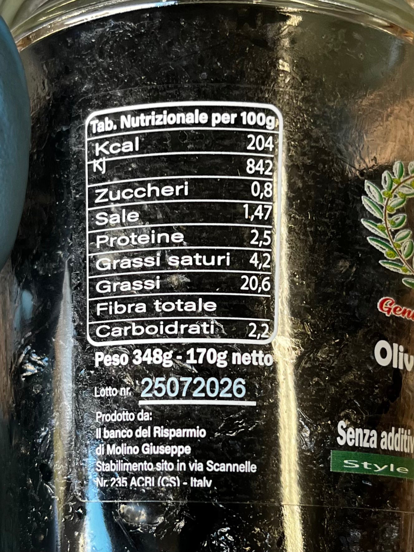 Olive nere all'uso antico