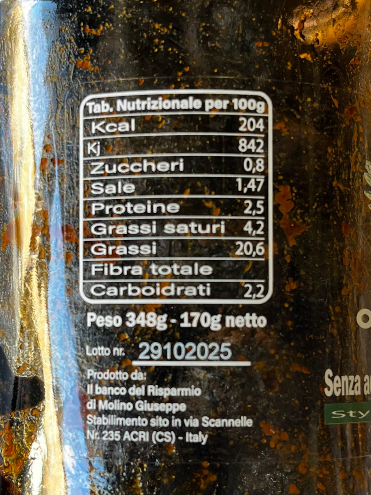 Olive nere all'uso antico condite