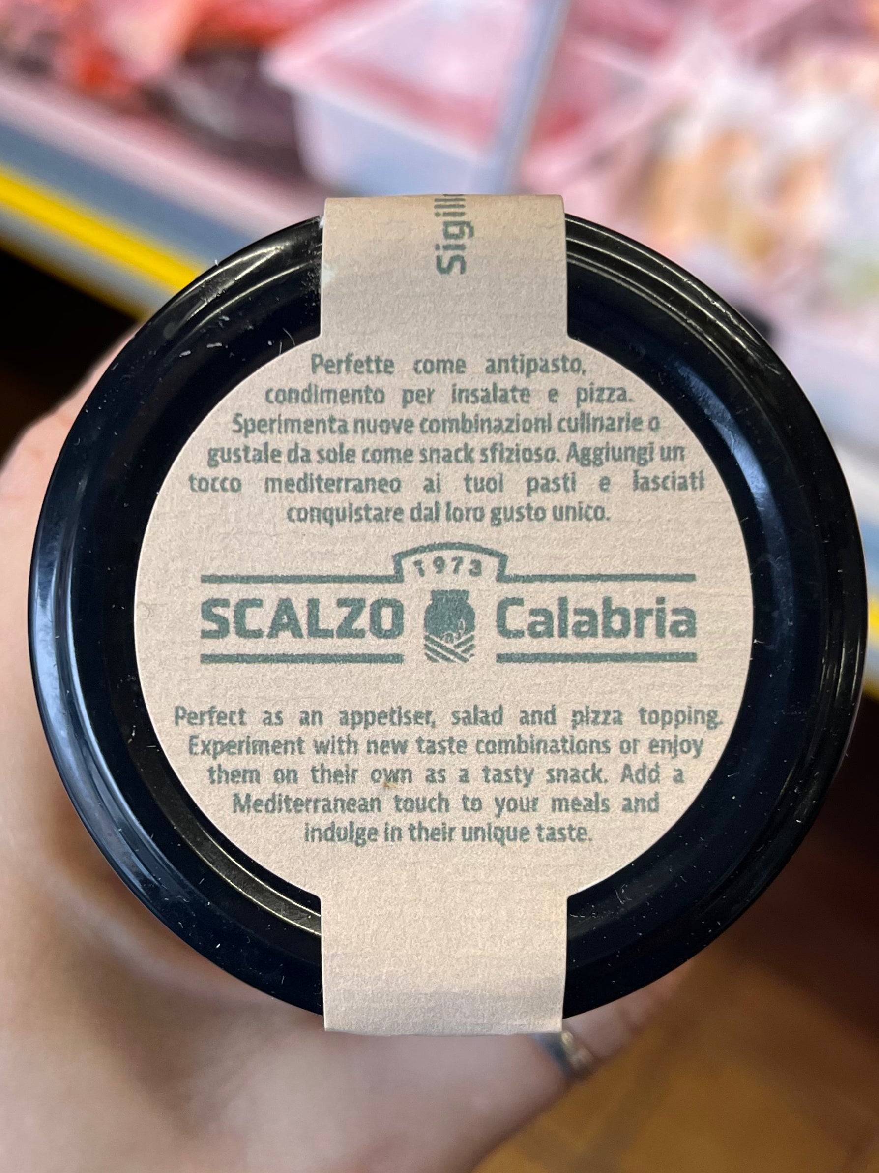 Olive verdi schiacciate in olio evo