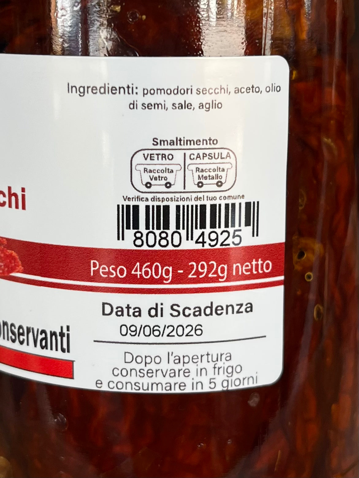 Pomodori secchi