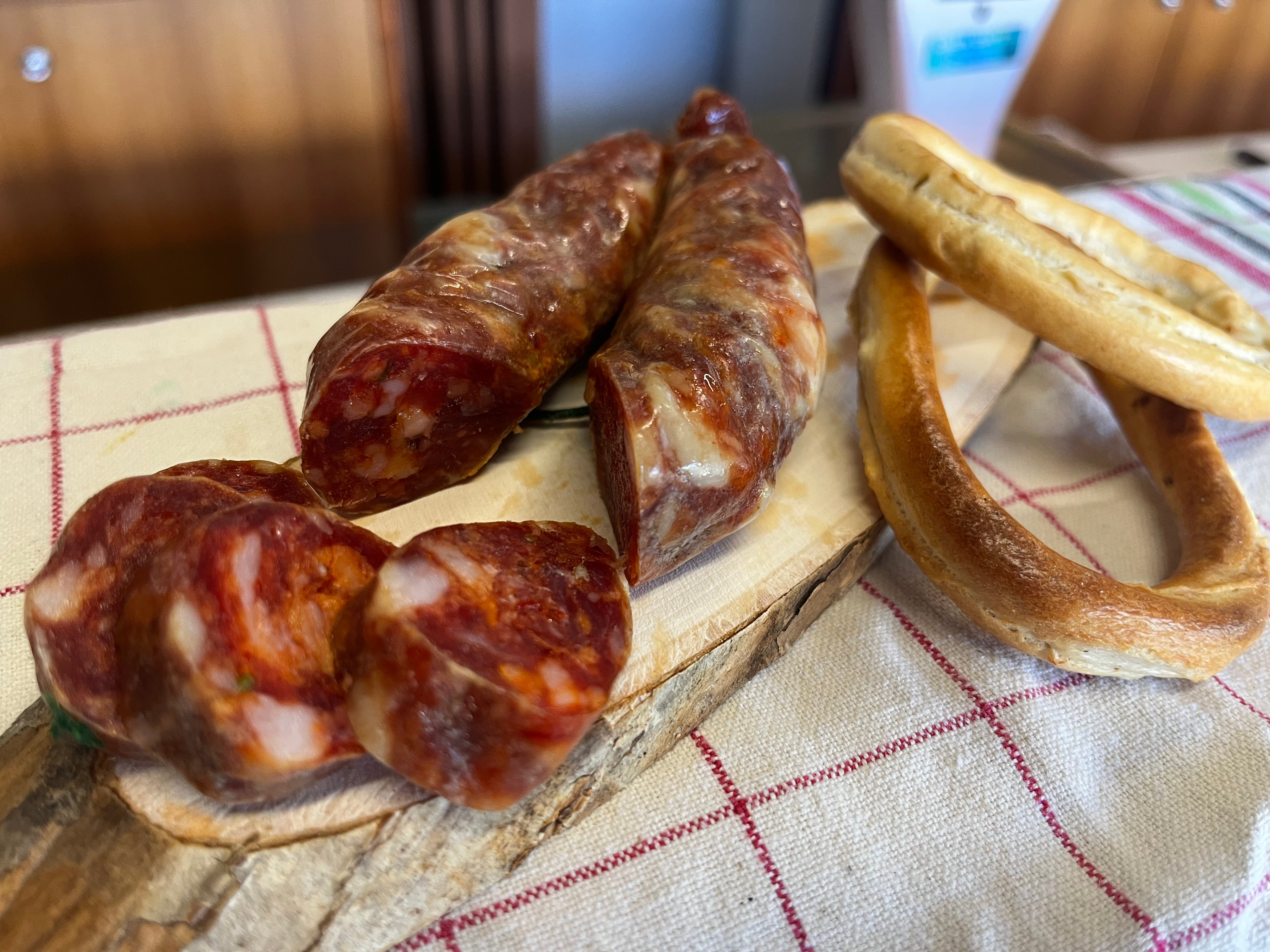 Salsiccia dolce con finocchietto