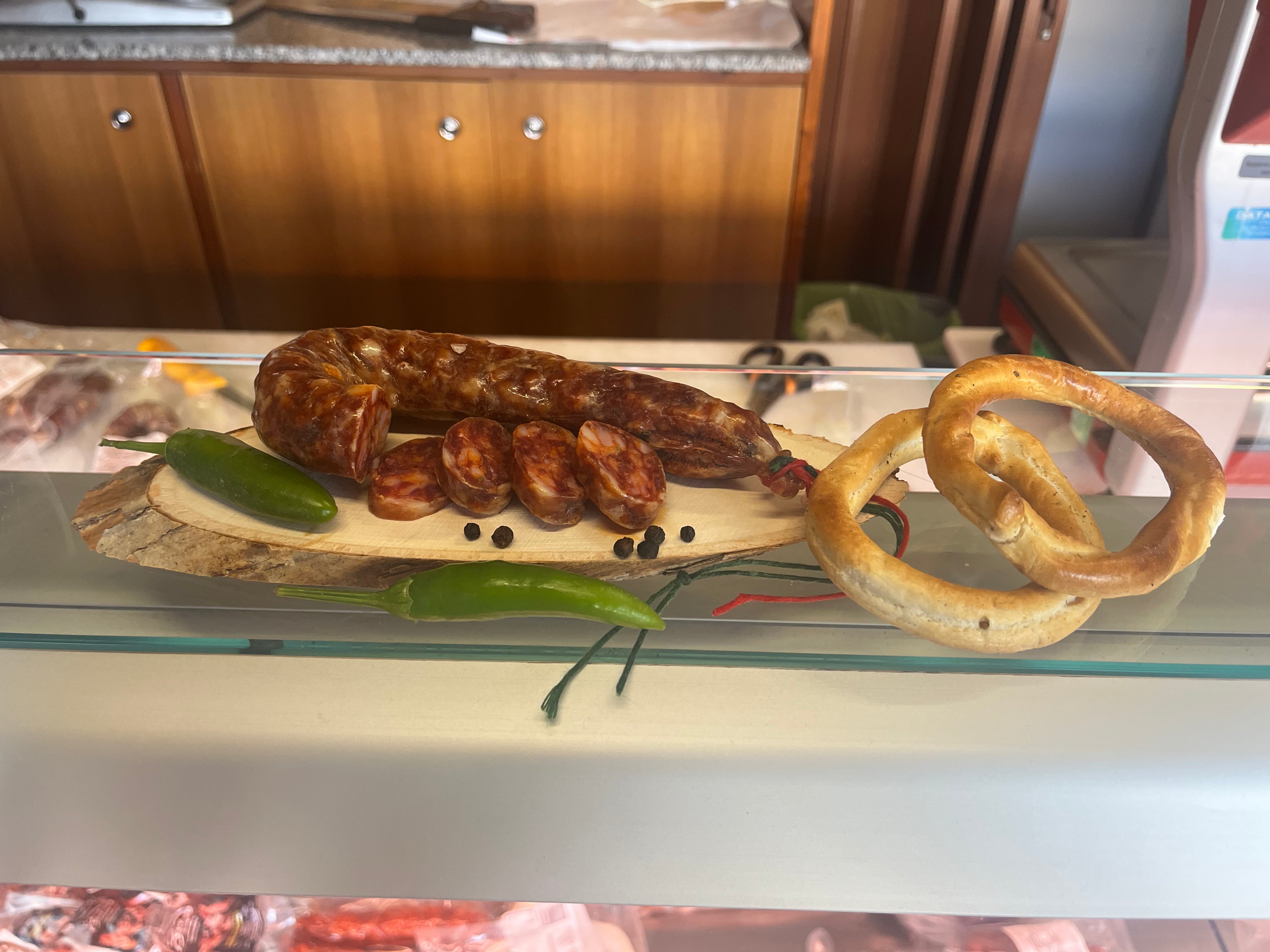 Salsiccia piccante con finocchietto