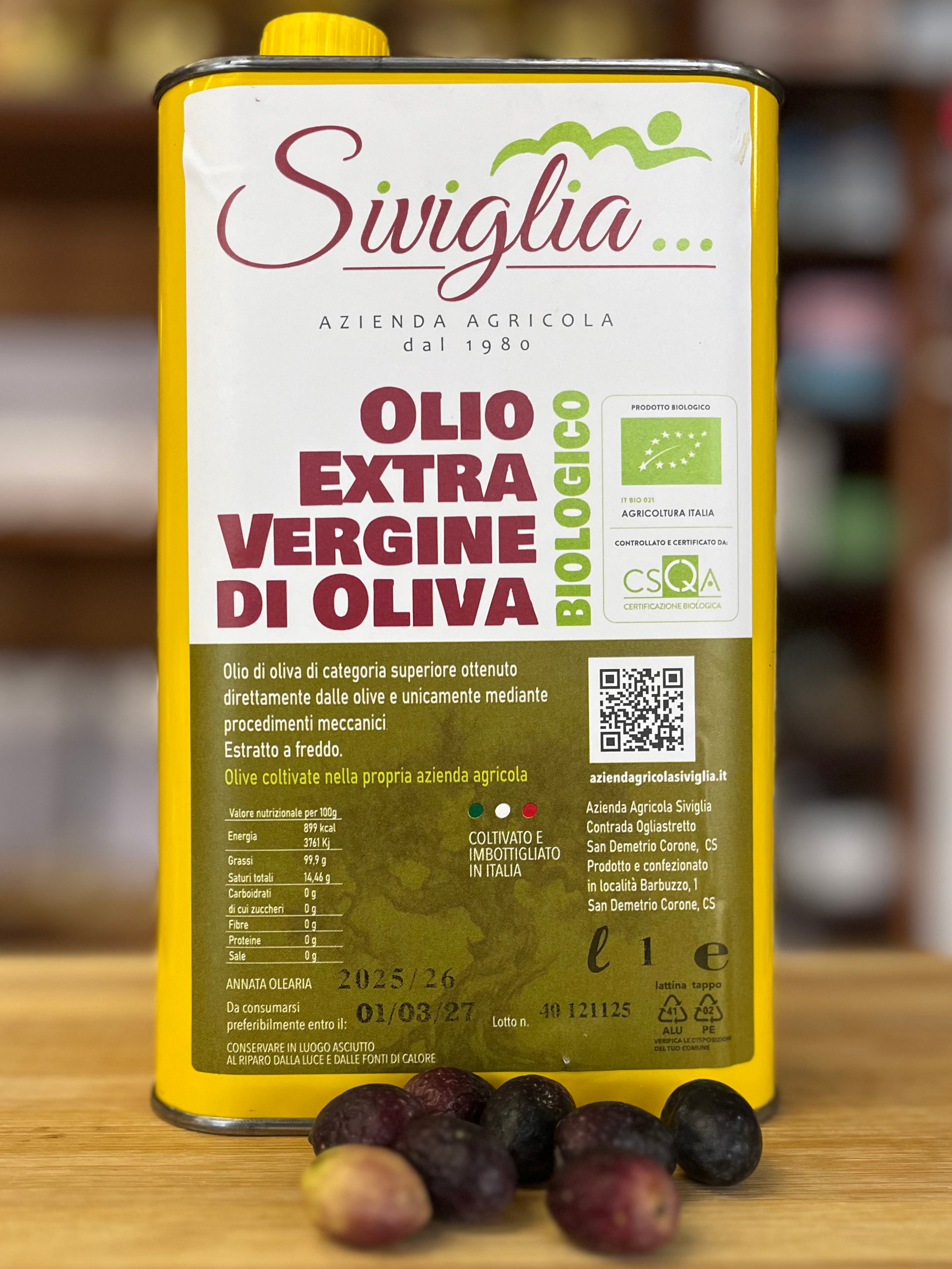 Olio Extravergine di Oliva