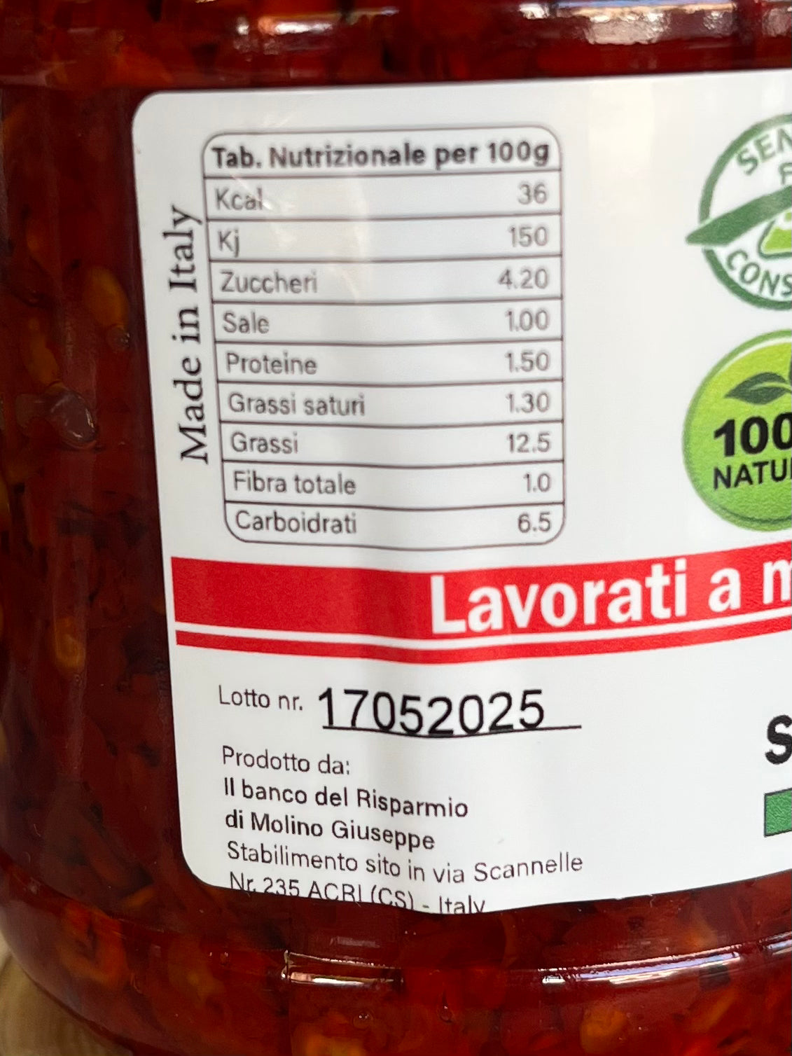 Peperoncino piccante calabrese